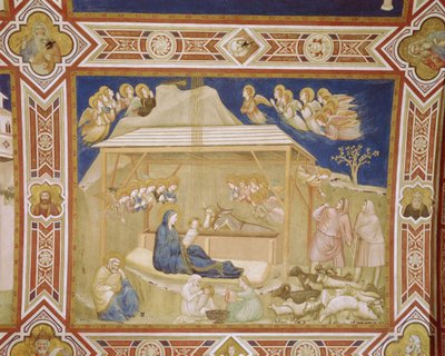 The Nativity by Giotto di Bondone